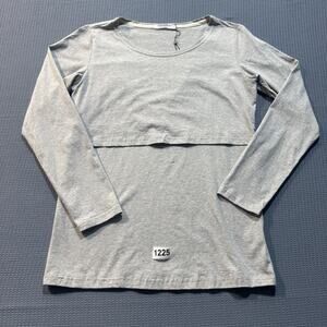 SmallShow Long-Sleeve Shirt Men Sz M‎ Gray Pre-Owned Excellent